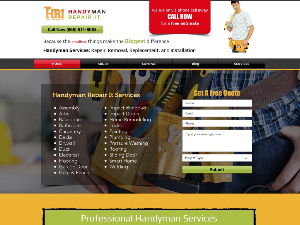 marketing agency for handyman